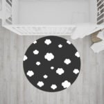 Tapis Nuage Bébé Antracite – Décoration Chambre Enfant – Image 2