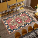 Tapis Salon Ethnique Multicolore – Motifs Traditionnels Maroc – Image 3